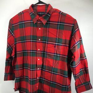 Ralph Lauren Plaid Button-Up